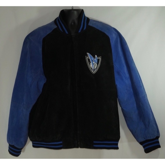 Dallas Mavericks Suede Leather Varsity Jacket XXL - Picture 2 of 11